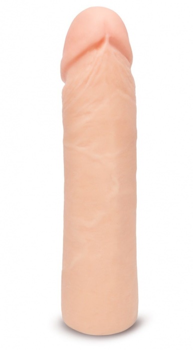 Эластичная насадка-фаллос - 18 см. - Пикантные штучки - в Санкт-Петербурге купить с доставкой