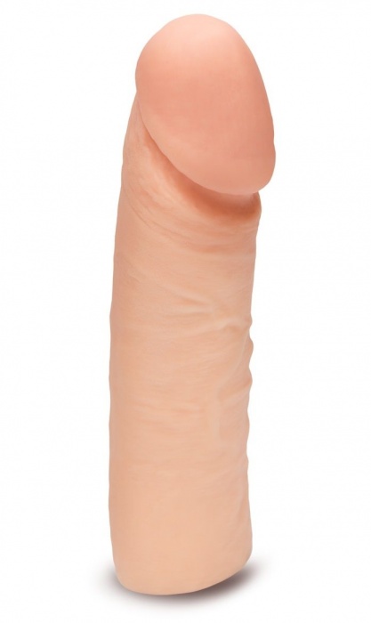 Эластичная насадка-фаллос - 18 см. - Пикантные штучки - в Санкт-Петербурге купить с доставкой