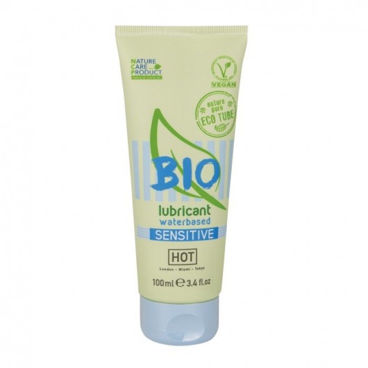Органический лубрикант для чувствительной кожи Bio Sensitive - 100 мл. - HOT - купить с доставкой в Санкт-Петербурге