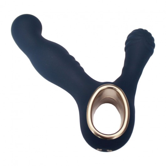 Синий вибромассажёр простаты Lust King - RestArt - в Санкт-Петербурге купить с доставкой