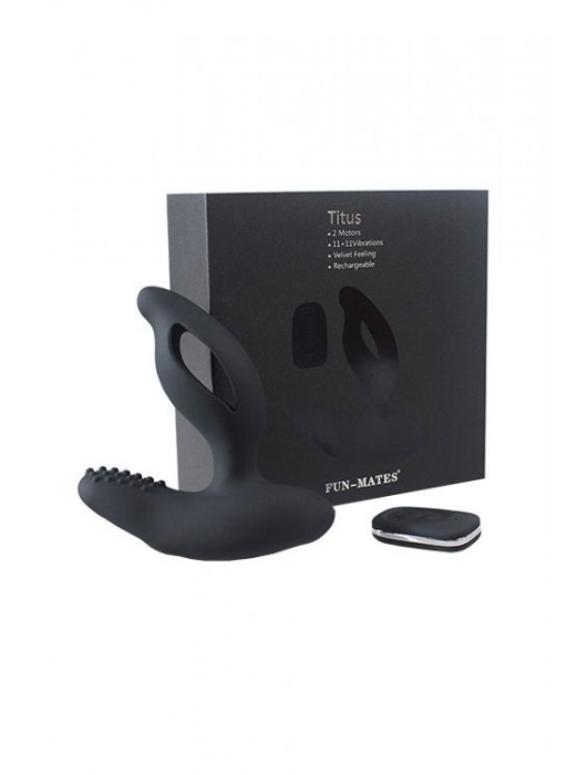 Стимулятор простаты Levett Titus с пультом ДУ - Levett - в Санкт-Петербурге купить с доставкой