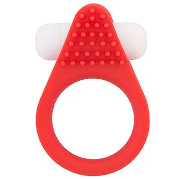 Красное эрекционное кольцо LIT-UP SILICONE STIMU RING 1 RED - Dream Toys - в Санкт-Петербурге купить с доставкой