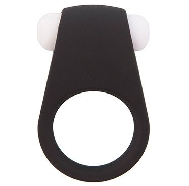 Чёрное эрекционное виброкольцо LIT-UP SILICONE STIMU RING 4 BLACK - Dream Toys - в Санкт-Петербурге купить с доставкой
