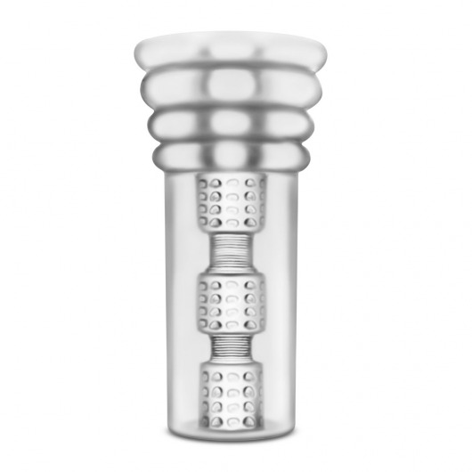 Прозрачный мастурбатор-вагина M for Men All In - Blush Novelties - в Санкт-Петербурге купить с доставкой