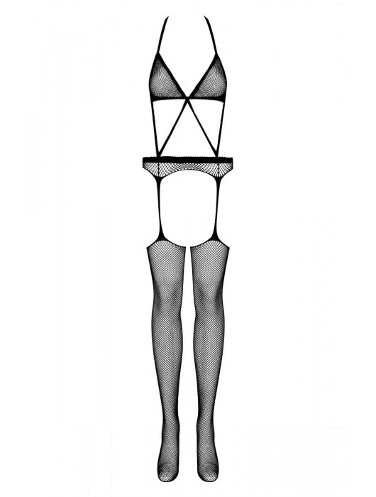 Ультра сексуальный комбинезон из сетки - Obsessive купить с доставкой