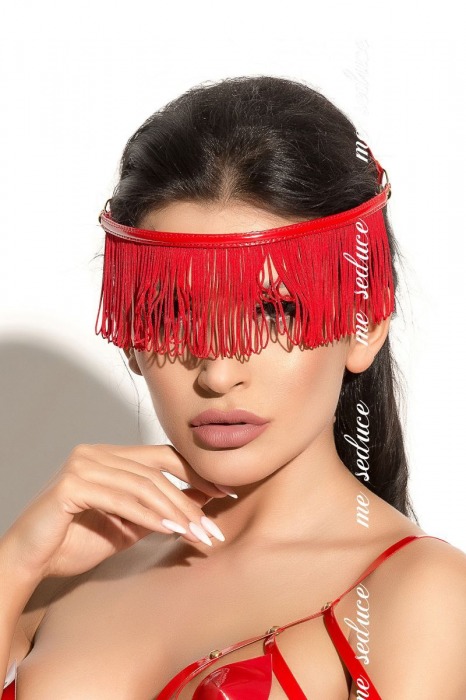 Украшение на голову Queen of hearts с длинной бахромой - Me Seduce купить с доставкой