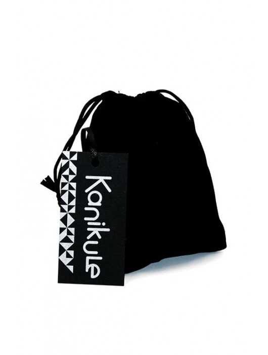 Золотистая алюминиевая анальная пробка с прозрачным кристаллом - 6 см. - Kanikule - купить с доставкой в Санкт-Петербурге