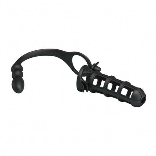 Насадка на пенис со съемным анальным стимулятором Hercules intence anal stimulation - Baile - в Санкт-Петербурге купить с доставкой