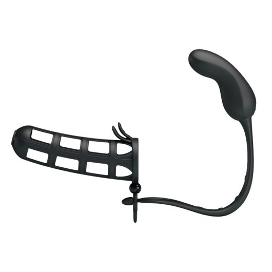 Насадка со съемным вибростимулятором простаты Hercules Penis Sneath - Baile - в Санкт-Петербурге купить с доставкой