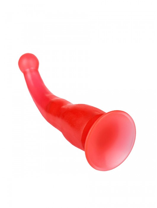 Массажер-стимулятор точки G/простаты на присоске розового цвета - 19,5 см. - Джага-Джага - в Санкт-Петербурге купить с доставкой