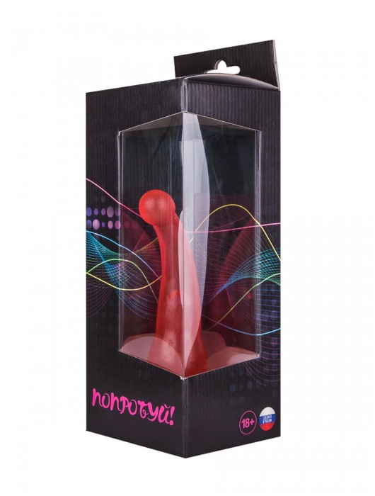 Массажер-стимулятор точки G/простаты на присоске розового цвета - 19,5 см. - Джага-Джага - в Санкт-Петербурге купить с доставкой