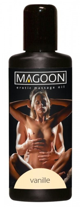 Массажное масло Magoon Vanille с ароматом ванили - 100 мл. - Orion - купить с доставкой в Санкт-Петербурге