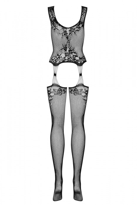 Сексапильный комбинезон с крупным цветочным рисунком - Obsessive купить с доставкой