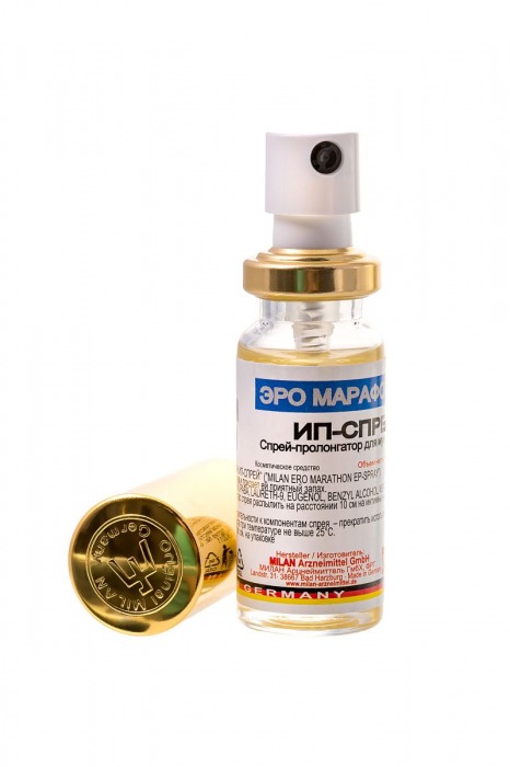Пролонгирующий интимный спрей Milan ERO Marathon EP-spray - 12 мл. - Milan Arzneimittel GmbH - купить с доставкой в Санкт-Петербурге