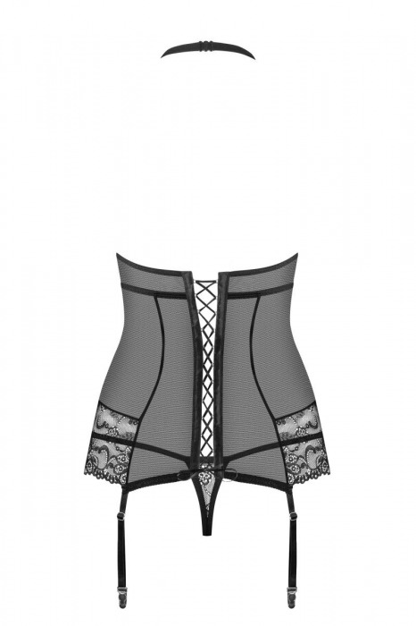 Сексуальный корсаж с кружевами - Obsessive купить с доставкой
