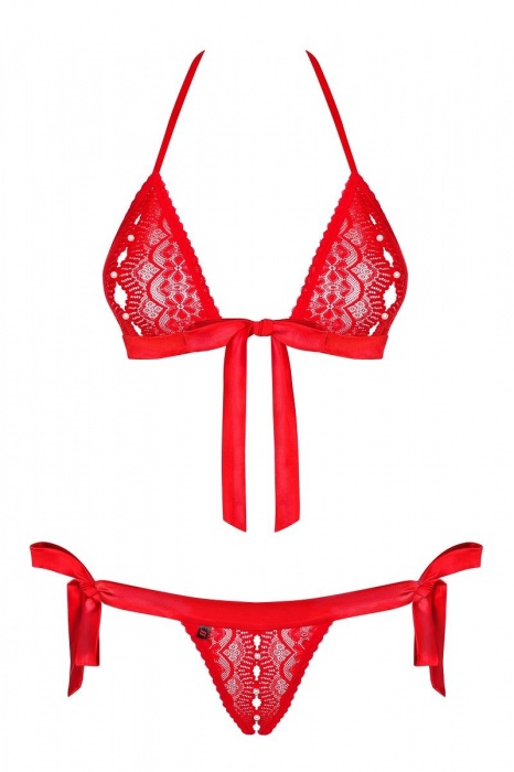 Соблазнительный комплект с бусинками - Obsessive купить с доставкой