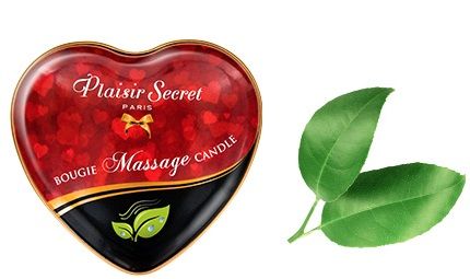 Массажная свеча с нейтральным ароматом Bougie Massage Candle - 35 мл. - Plaisir Secret - купить с доставкой в Санкт-Петербурге