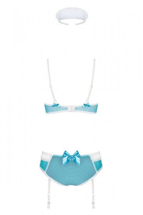 Соблазнительный комплект медсестры из сетки - Obsessive купить с доставкой