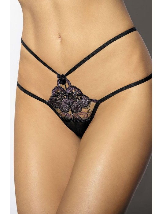 Ромбовидные кружевные трусики-стринги Leonie - Anais купить с доставкой
