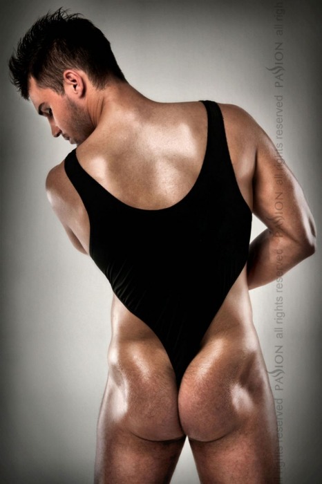 Облегающее мужское боди с открытыми ягодицами - Passion купить с доставкой
