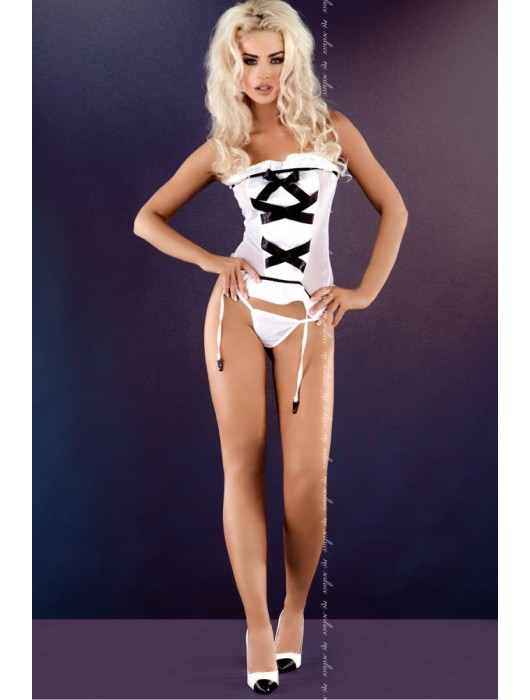 Корсаж Dominique с фальш-шнуровкой из лент - Me Seduce купить с доставкой