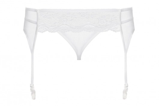 Кружевной пояс для чулок Charms с украшением - Obsessive купить с доставкой