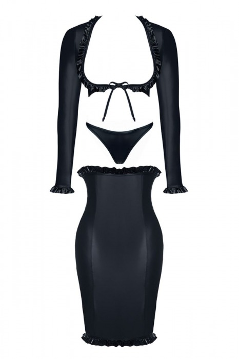 Платье с открытой грудью и вырезом в форме сердца сзади Kerstin - Demoniq купить с доставкой