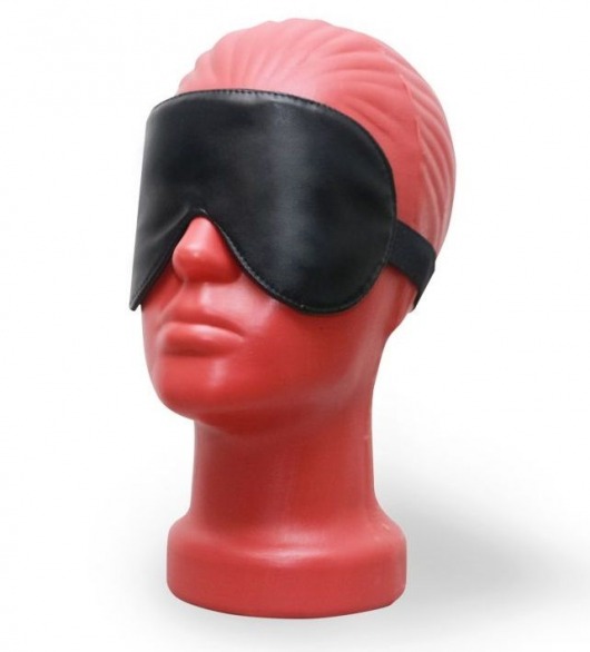Светонепроницаемая маска на глаза из эко-кожи - MensDreams - купить с доставкой в Санкт-Петербурге