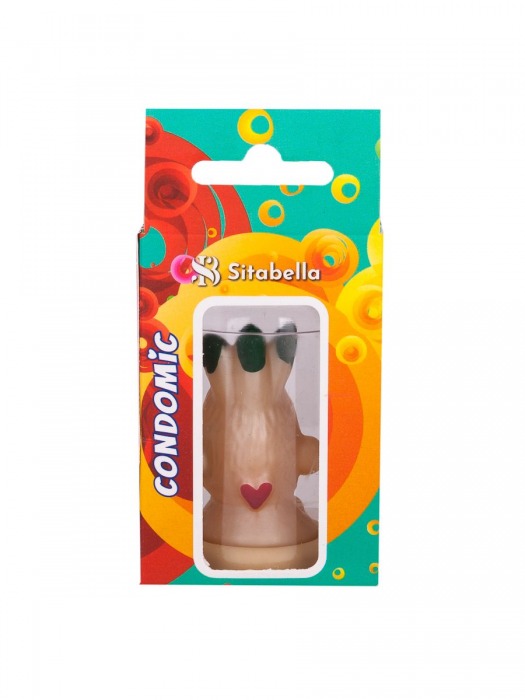 Сувенирный латексный презерватив  Чиполлино - Sitabella - купить с доставкой в Санкт-Петербурге