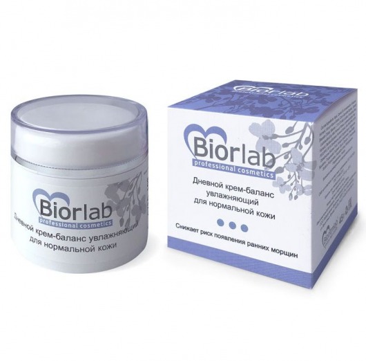 Дневной увлажняющий крем-баланс Biorlab для нормальной кожи - 45 гр. -  - Магазин феромонов в Санкт-Петербурге