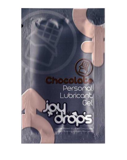 Пробник смазки на водной основе с ароматом шоколада JoyDrops Chocolate - 5 мл. - JoyDrops - купить с доставкой в Санкт-Петербурге