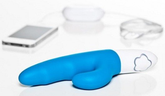 Вибратор OhMiBod Freestyle W голубой - OhMiBod