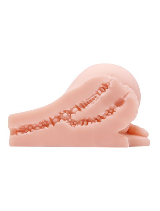 Реалистичная попка с 2 любовными тоннелями и вибрацией - Baile - в Санкт-Петербурге купить с доставкой