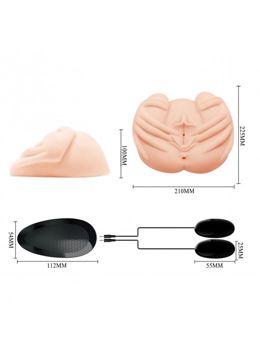 Вагина с руками поверх и вибрацией - Baile - в Санкт-Петербурге купить с доставкой