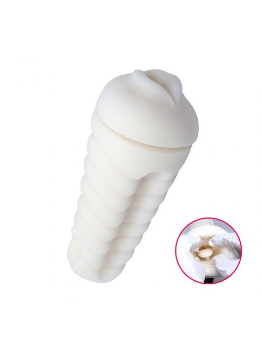 Мастурбатор-ротик в золотистой колбе с крышечкой - Baile - в Санкт-Петербурге купить с доставкой