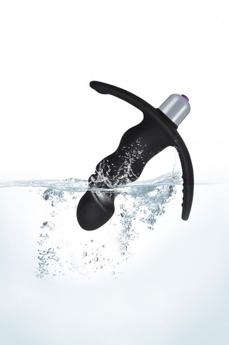 Черный стимулятор простаты Levett Zac - Levett - в Санкт-Петербурге купить с доставкой