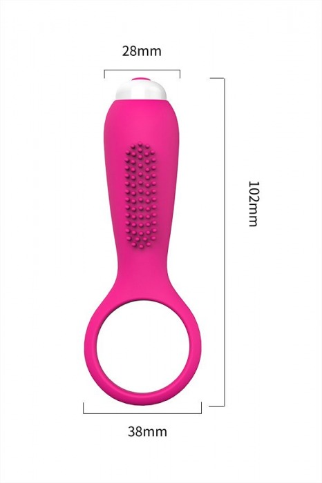 Розовое эрекционное виброкольцо S-HANDE Duets - S-HANDE - в Санкт-Петербурге купить с доставкой