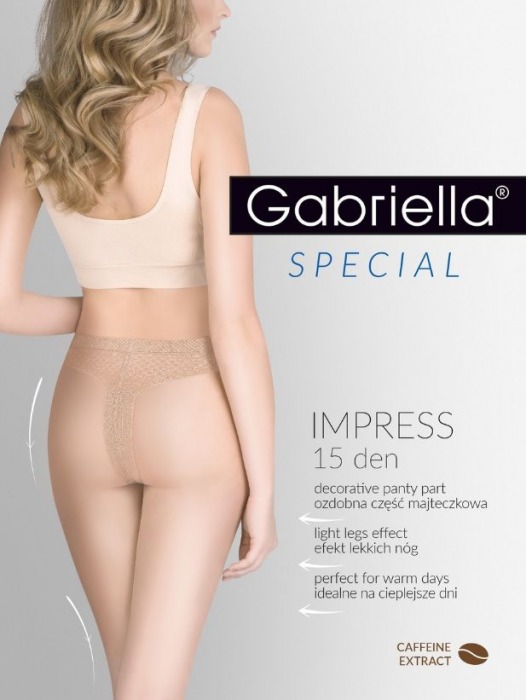 Утягивающие бёдра колготки Impress 15 den - Gabriella купить с доставкой