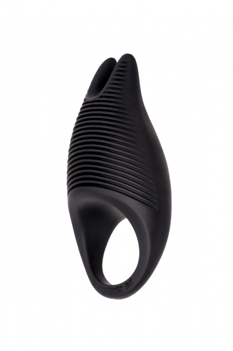 Чёрное эрекционное виброкольцо Erotist из силикона - Erotist Adult Toys - в Санкт-Петербурге купить с доставкой