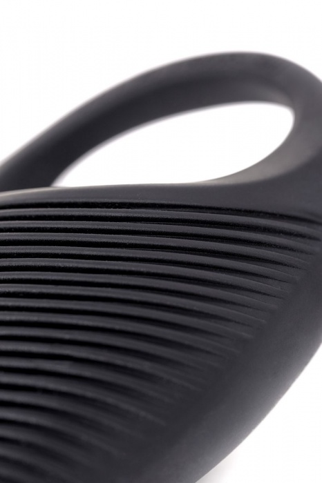 Чёрное эрекционное виброкольцо Erotist из силикона - Erotist Adult Toys - в Санкт-Петербурге купить с доставкой