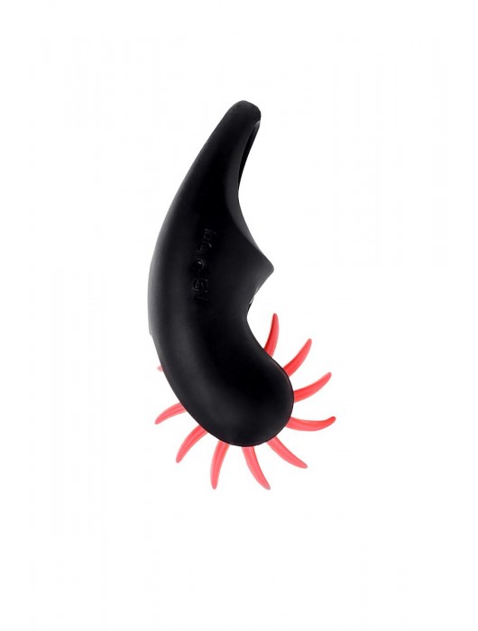 Чёрно-красное эрекционное виброкольцо Erotist - Erotist Adult Toys - в Санкт-Петербурге купить с доставкой