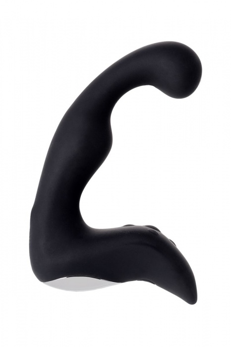 Чёрный изогнутый вибростимулятор простаты Erotist - Erotist Adult Toys - в Санкт-Петербурге купить с доставкой
