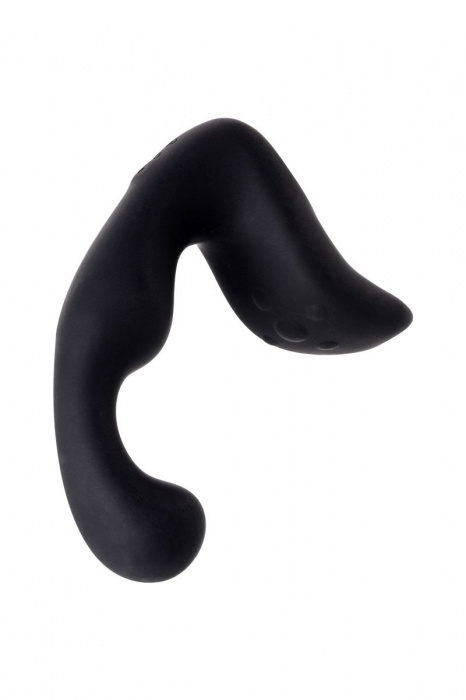 Чёрный изогнутый вибростимулятор простаты Erotist - Erotist Adult Toys - в Санкт-Петербурге купить с доставкой