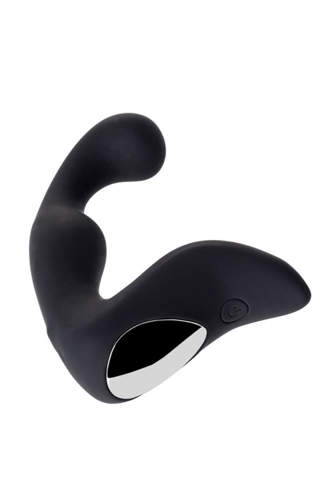 Чёрный изогнутый вибростимулятор простаты Erotist - Erotist Adult Toys - в Санкт-Петербурге купить с доставкой