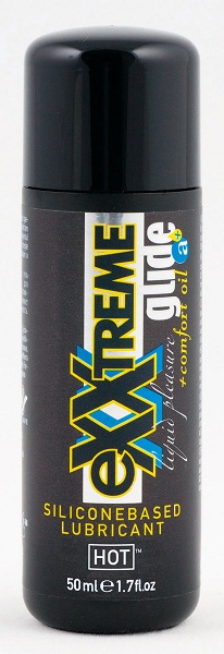 Смазка  на силиконовой основе для анального секса Exxtreme Glide - 50 мл. - HOT - купить с доставкой в Санкт-Петербурге