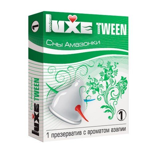 Презерватив Luxe Tween  Сны амазонки  с ароматом азалии - 1 шт. - Luxe - купить с доставкой в Санкт-Петербурге