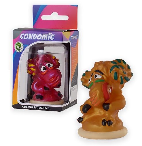 Сувенирный латексный презерватив  Баран - Sitabella - купить с доставкой в Санкт-Петербурге