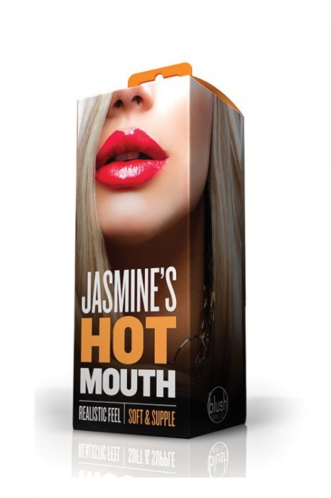 Телесный мастурбатор-ротик Jasmines Hot Mouth - Blush Novelties - в Санкт-Петербурге купить с доставкой