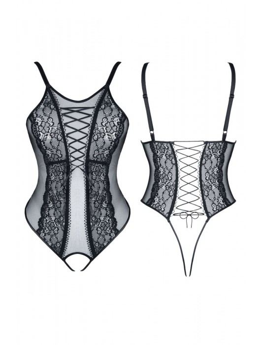 Боди с доступом и шнуровкой Margot - Demoniq купить с доставкой