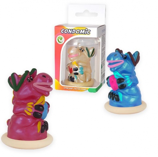 Сувенирный латексный презерватив  Лось - Sitabella - купить с доставкой в Санкт-Петербурге